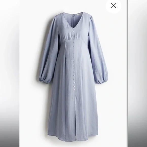 h&m blue maternity dress Girls: The Skylar Navy Blue Leopard Print Velvet Dress – Shop the Mint main image 0